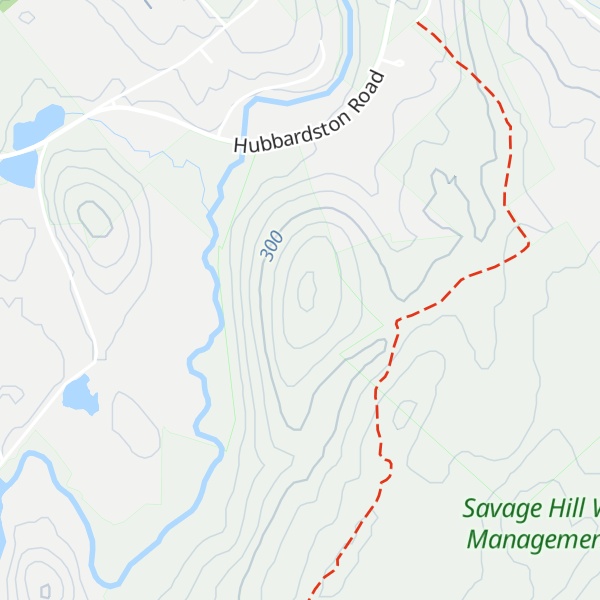 Map of Savage Hill