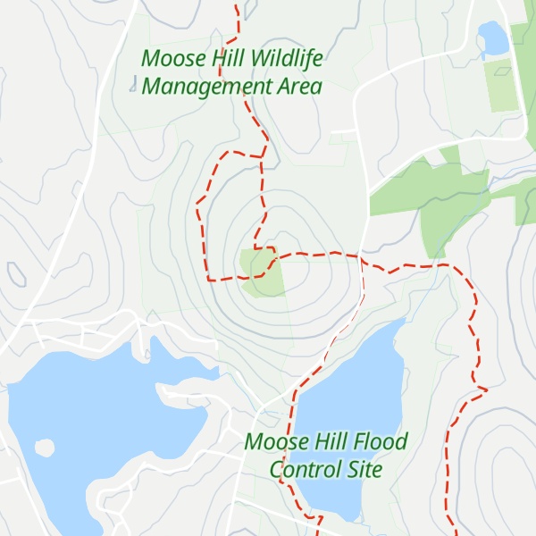 Map of Moose Hill