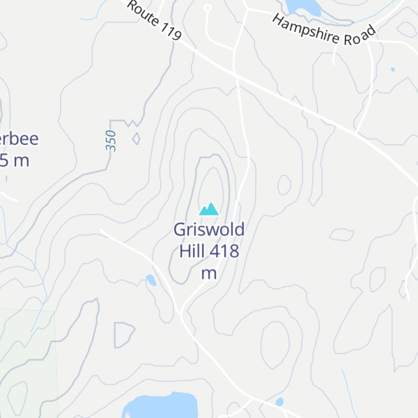 Map of Griswold Hill