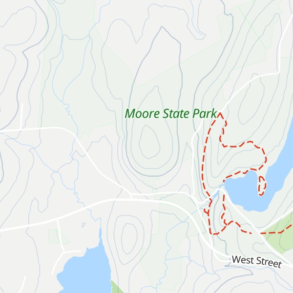 Map of Black Hill