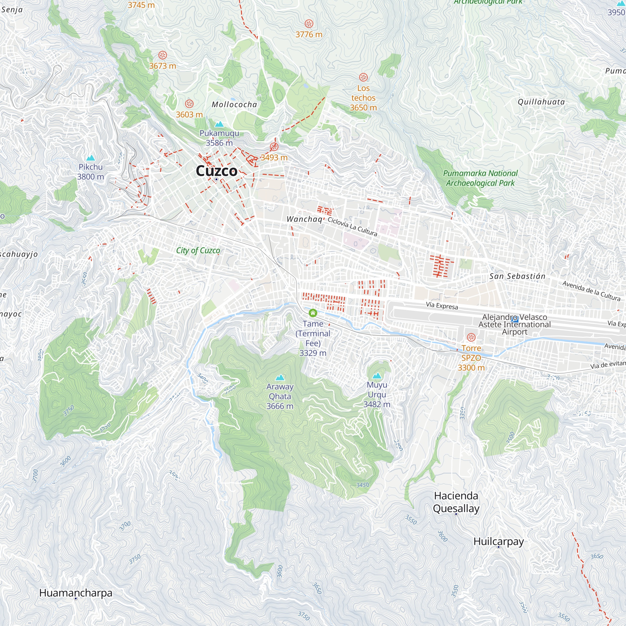 Tame (Terminal Fee) map
