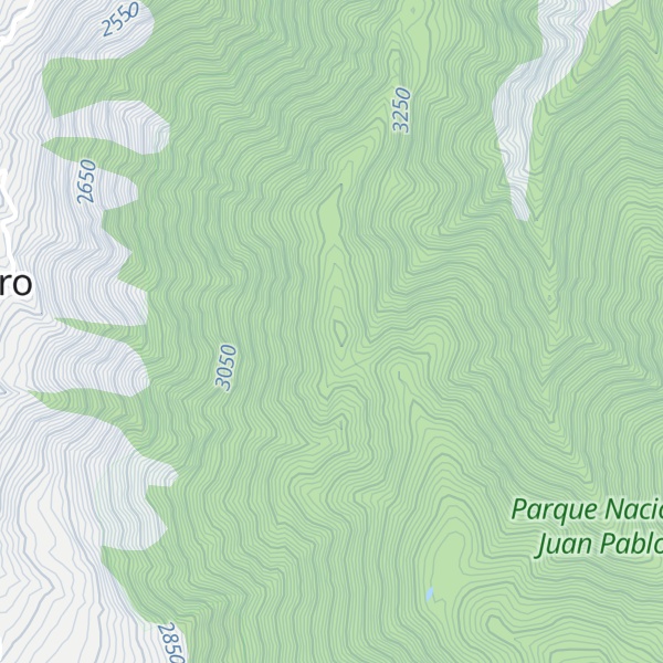 Map of Topo El Cedro