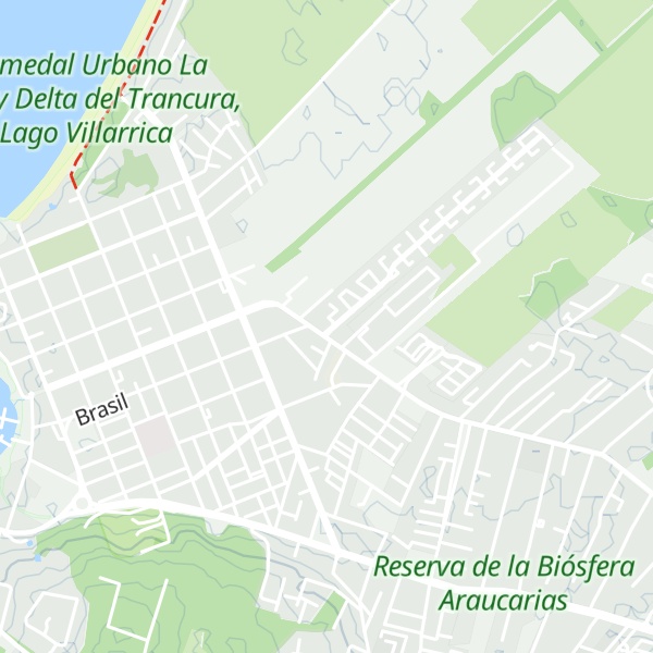 Map of Cabañas Paimun
