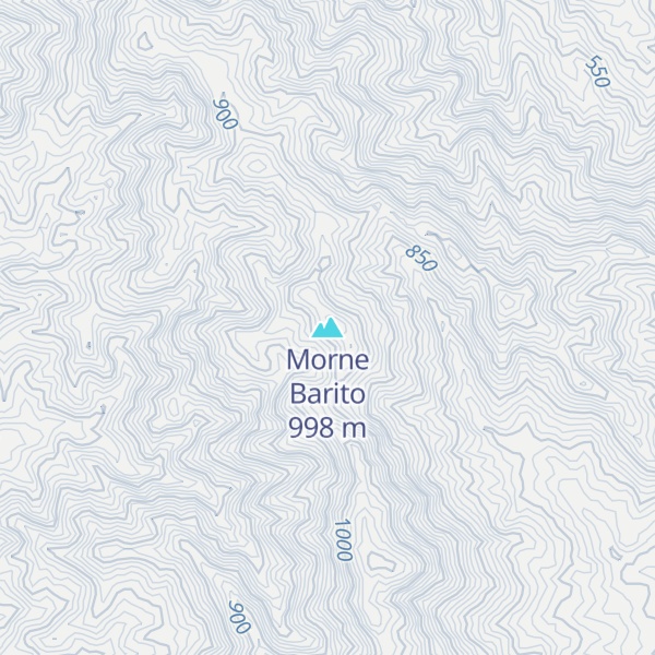 Map of Morne Barito