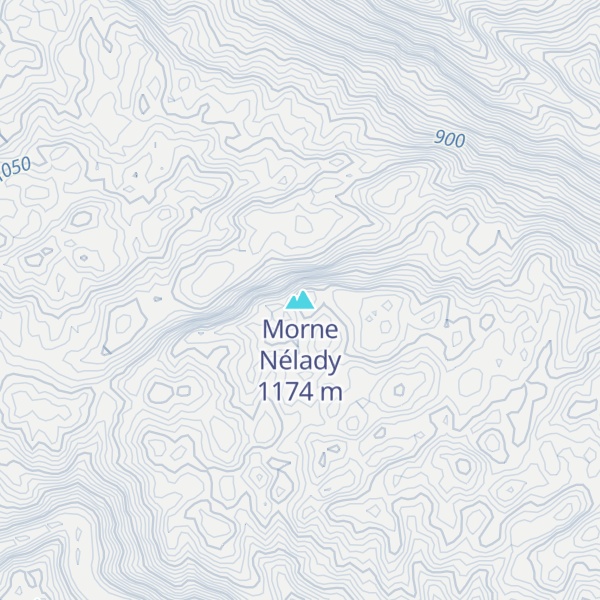 Map of Morne Nélady