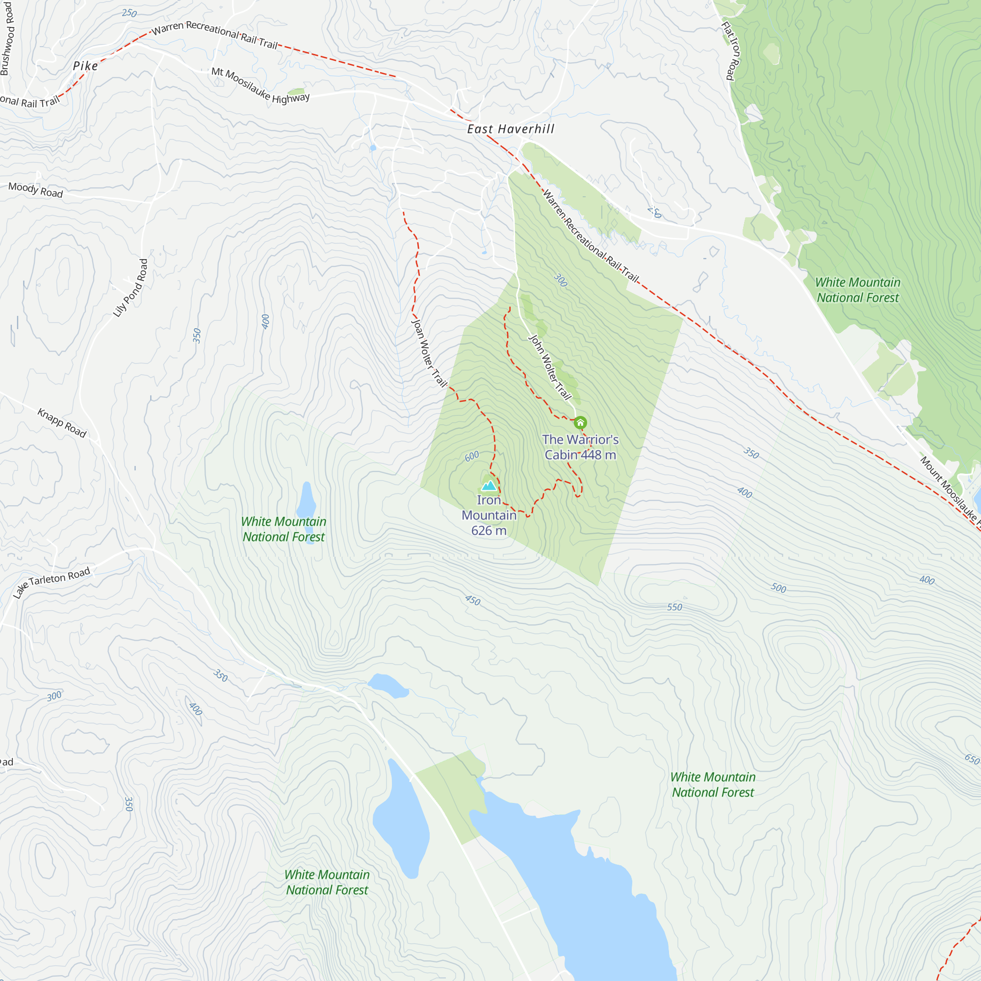 The Shire Cabin map
