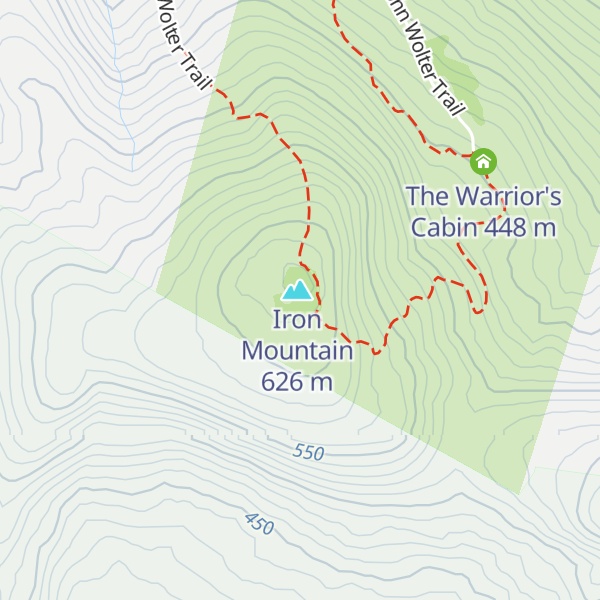 Map of The Shire Cabin