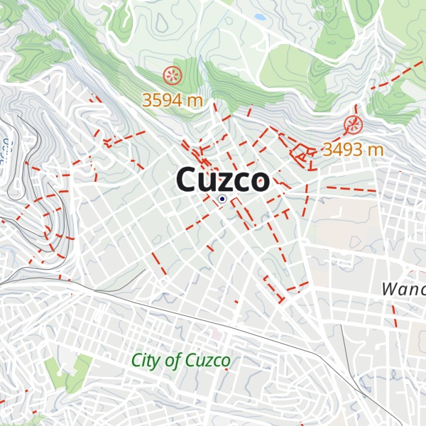 Map of DIRCETUR - Boleto turístico