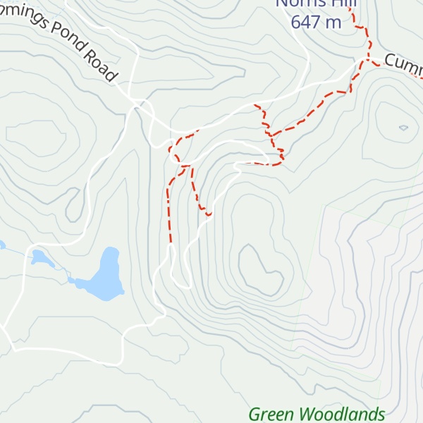Map of Mudgetts Warming Hut