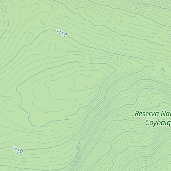 Map of Cerro Fraile