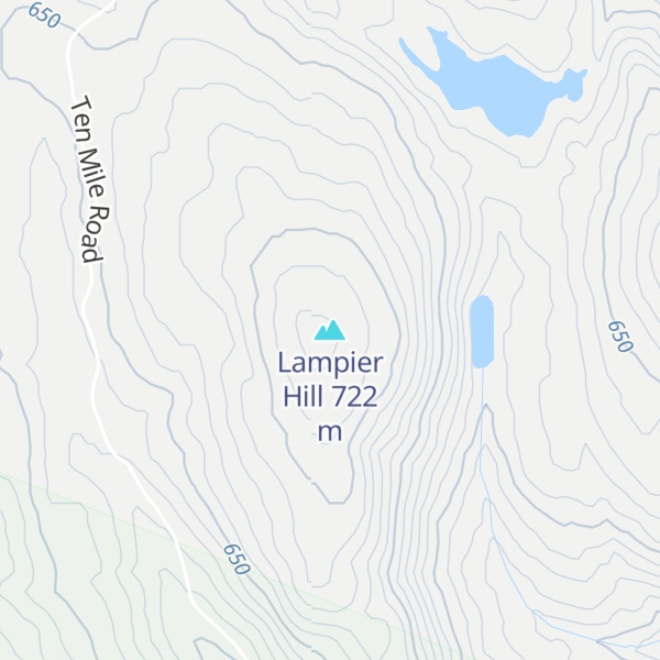 Map of Lampier Hill
