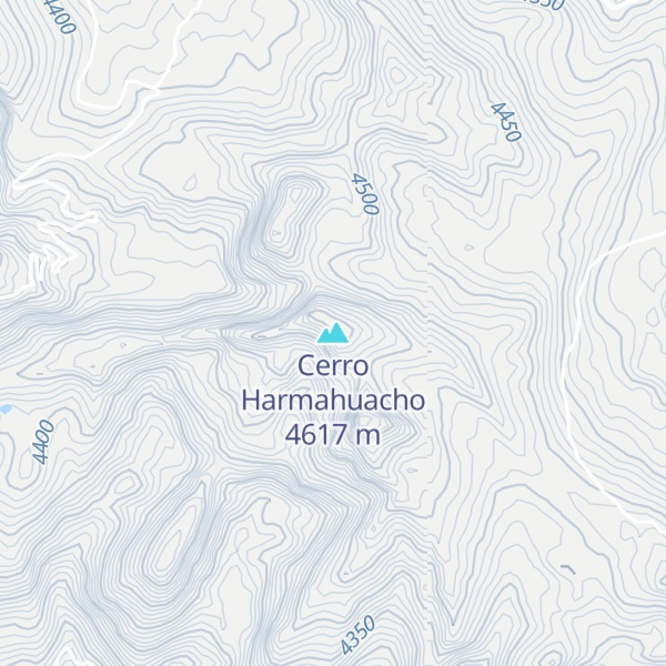 Map of Cerro Harmahuacho