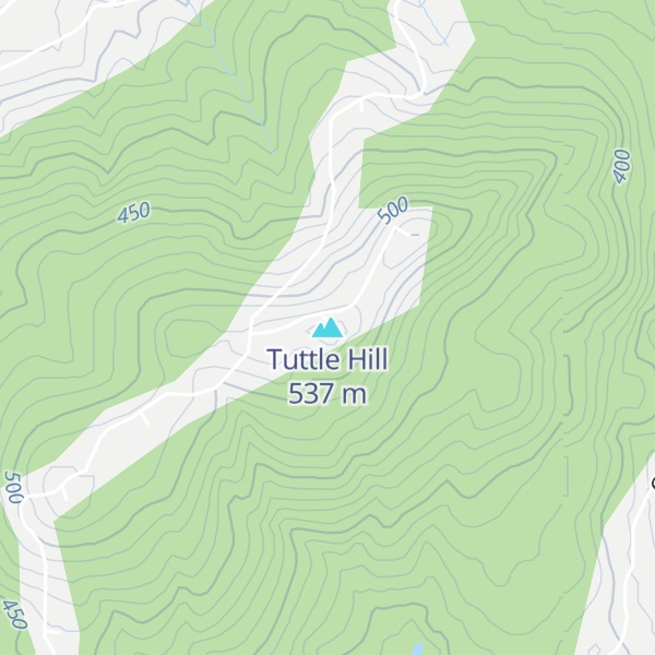Map of Tuttle Hill