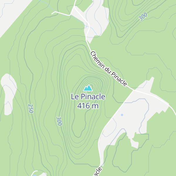 Map of Le Pinacle
