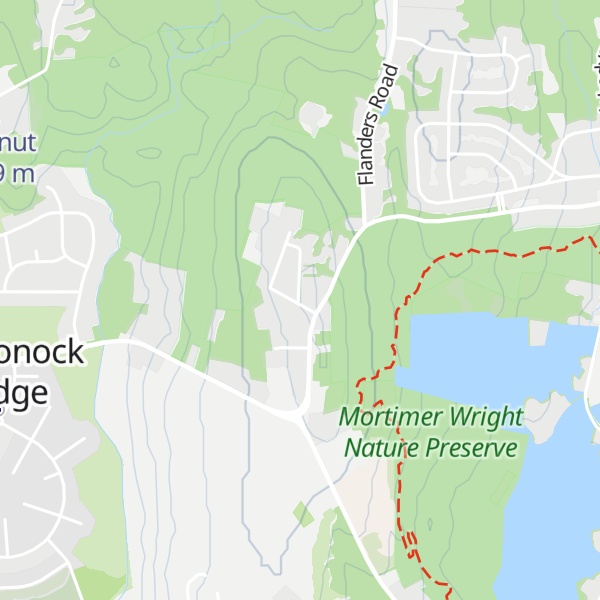 Map of Fort Hill