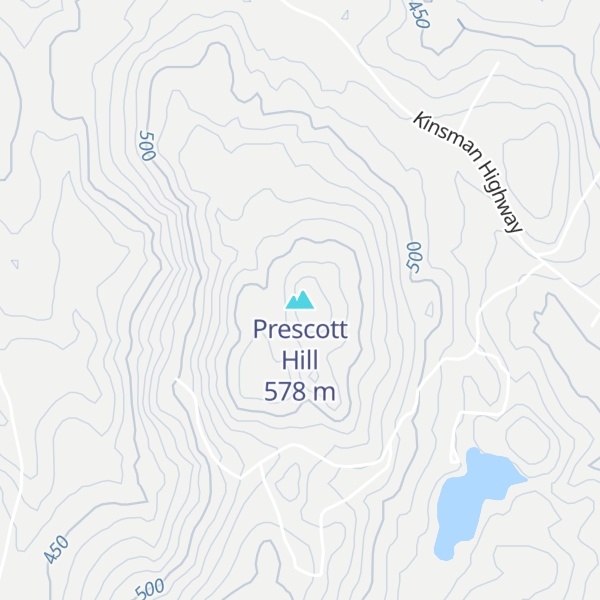 Map of Prescott Hill