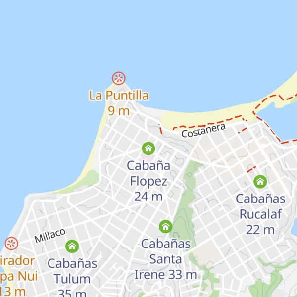 Map of Cabaña Flopez
