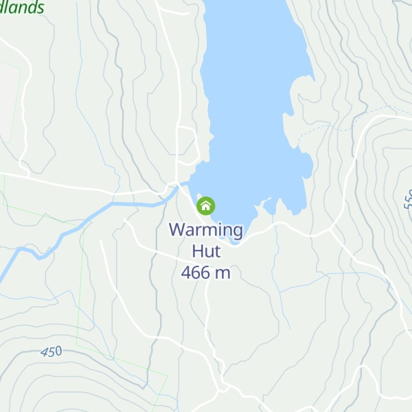 Map of Warming Hut