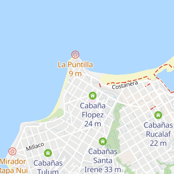 Map of Cabañas el 5