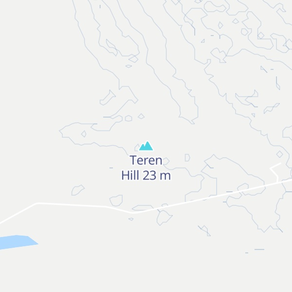 Map of Teren Hill