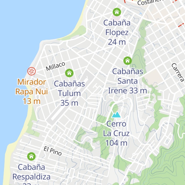 Map of Cabaña Matus
