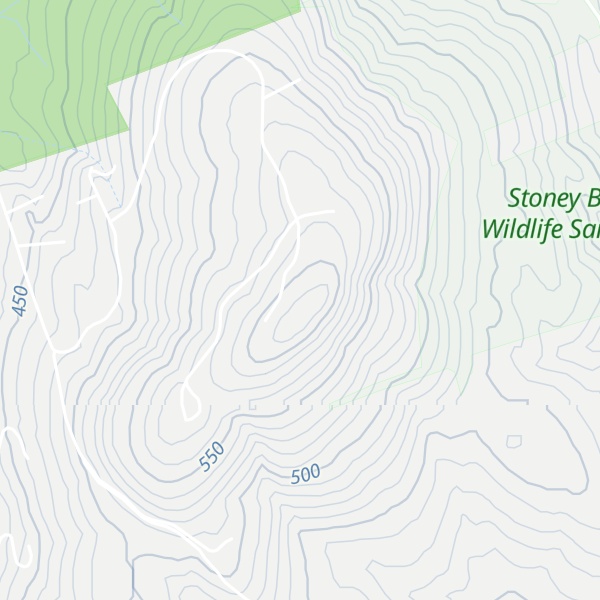 Map of Bly Hill
