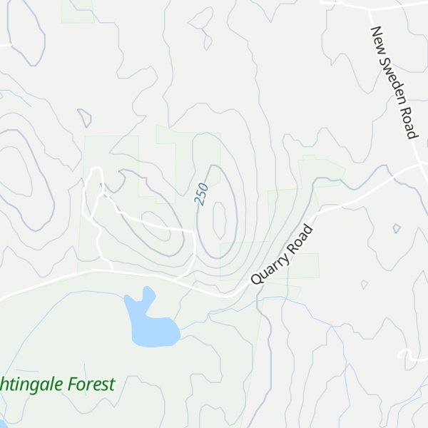 Map of Daven Hill