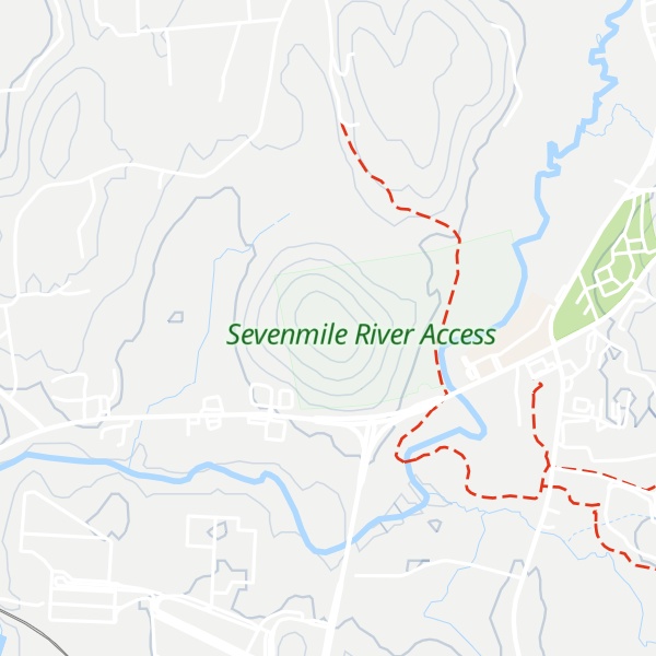 Map of Bemis Hill