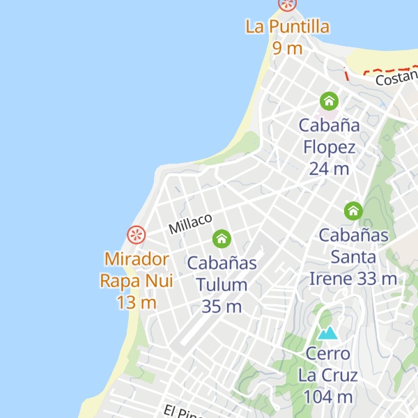 Map of Cabaña Flo Croxatto
