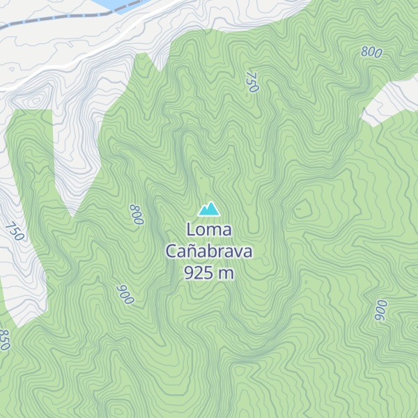 Map of Loma Cañabrava