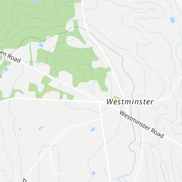 Map of Westminster Hill