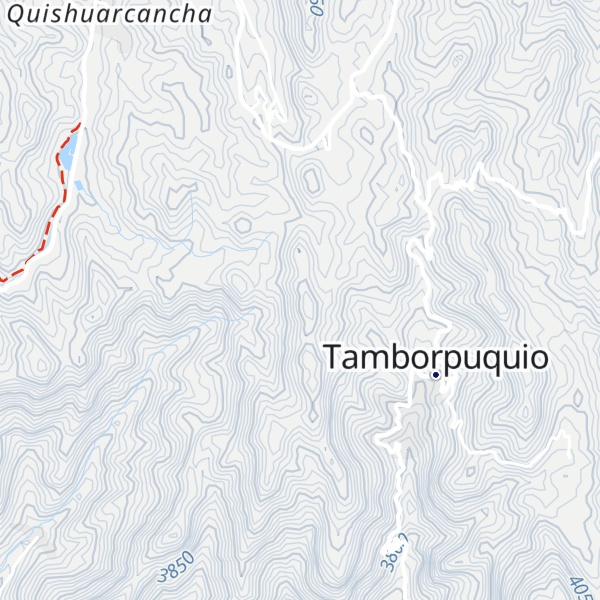 Map of Cerro Aratamoco