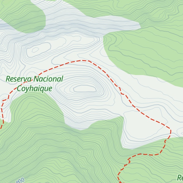 Map of Cerro Cinchao