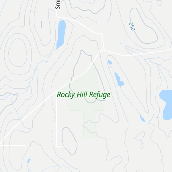 Map of Rocky Hill