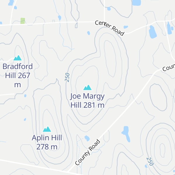 Map of Joe Margy Hill