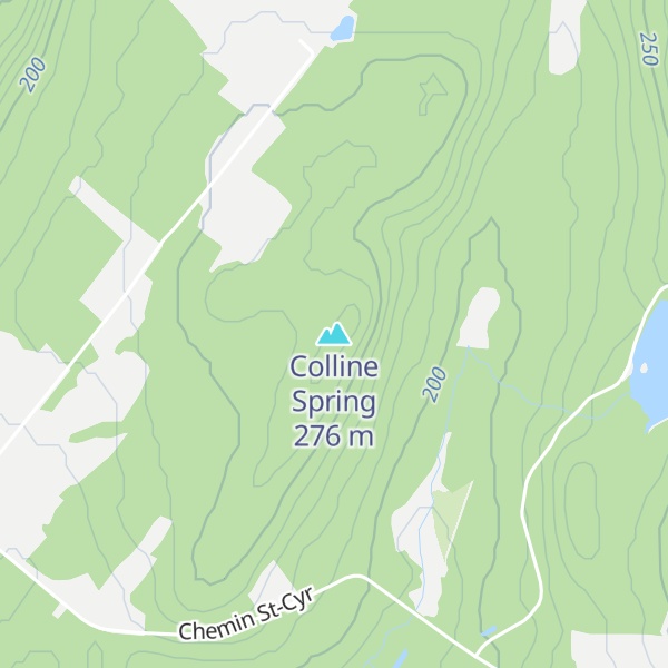 Map of Colline Spring