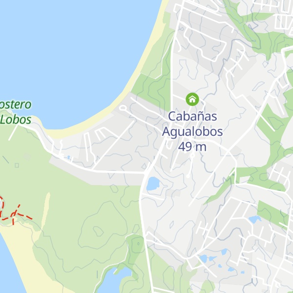 Map of Cabañas Pogue Antons