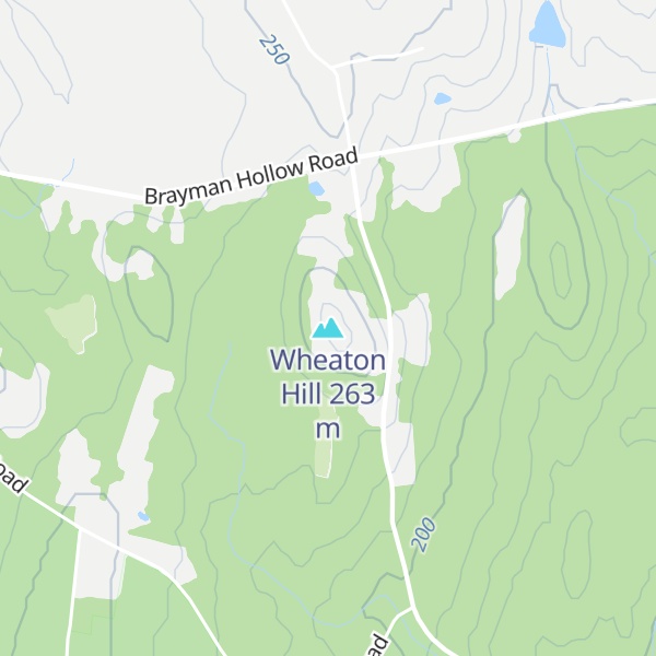 Map of Wheaton Hill