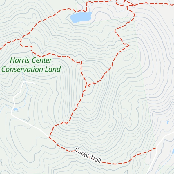 Map of Skatutakee Mountain