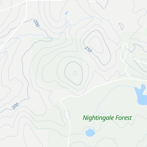 Map of Deacon Tim Perrin Hill