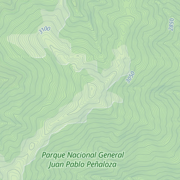Map of Cerro El Altico