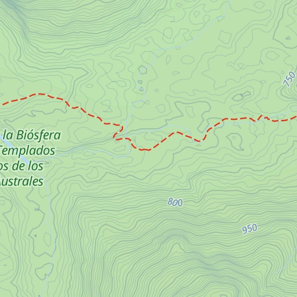 Map of Refugio El Arco
