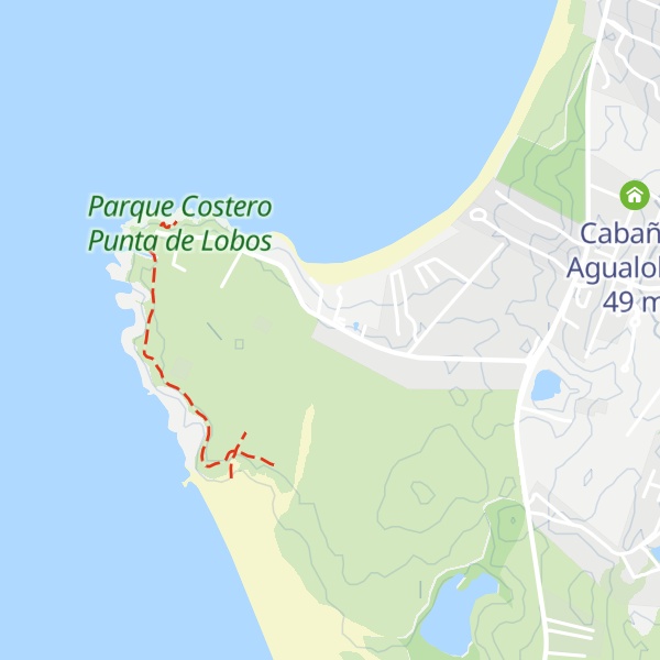 Map of Cabañas Vacacionales