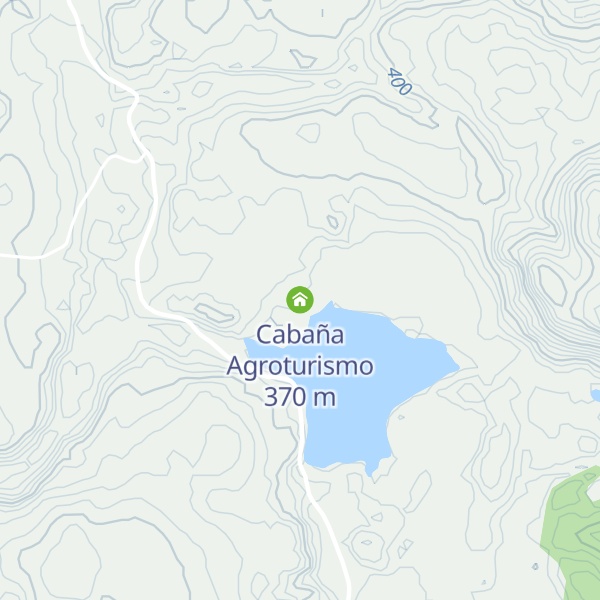 Map of Cabaña Agroturismo