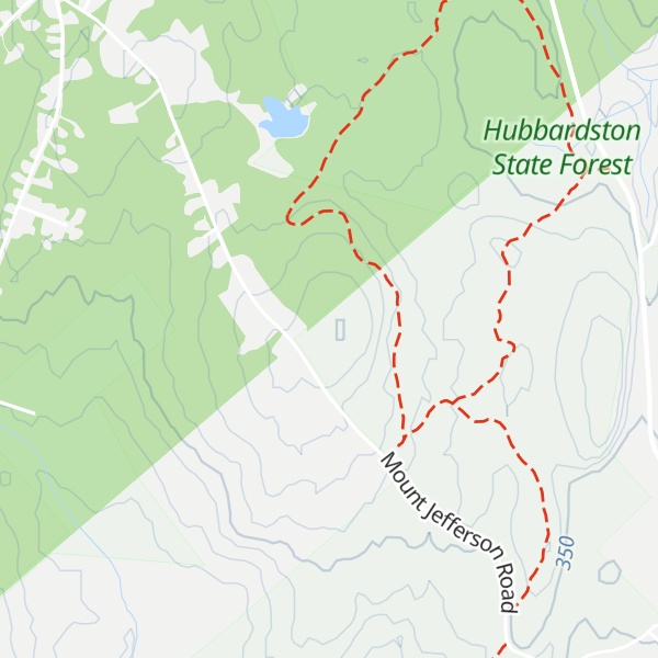 Map of Canesto Hill