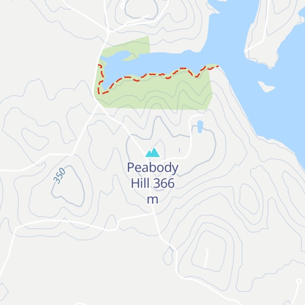 Map of Peabody Hill