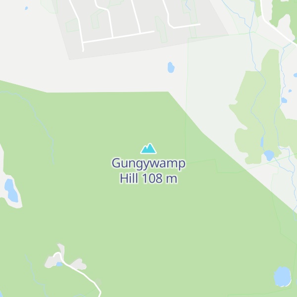Map of Gungywamp Hill