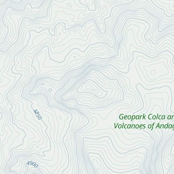 Map of Cerro Ayccaje