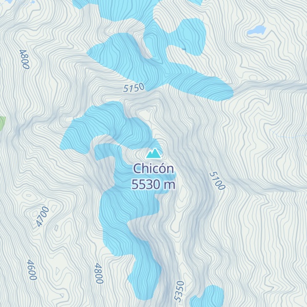 Map of Chicón