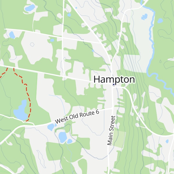 Map of Hampton Hill